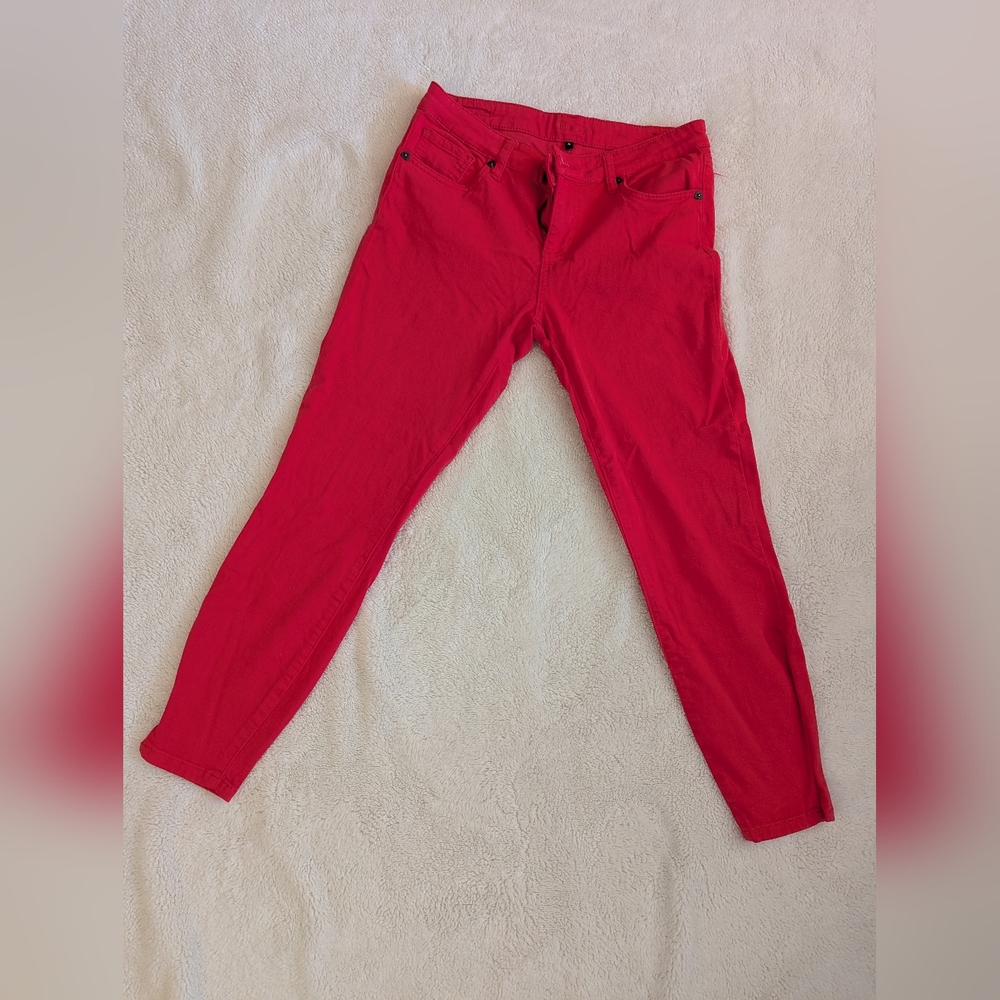 Kut from the Kloth Red Skinny Jeans